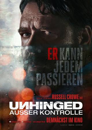 "UNHINGED – AUSSER KONTROLLE" | Ab 30.Juli im Kino