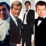 Von Sean Connery zu Daniel Craig. Alle Bond Darsteller in einer Reihe