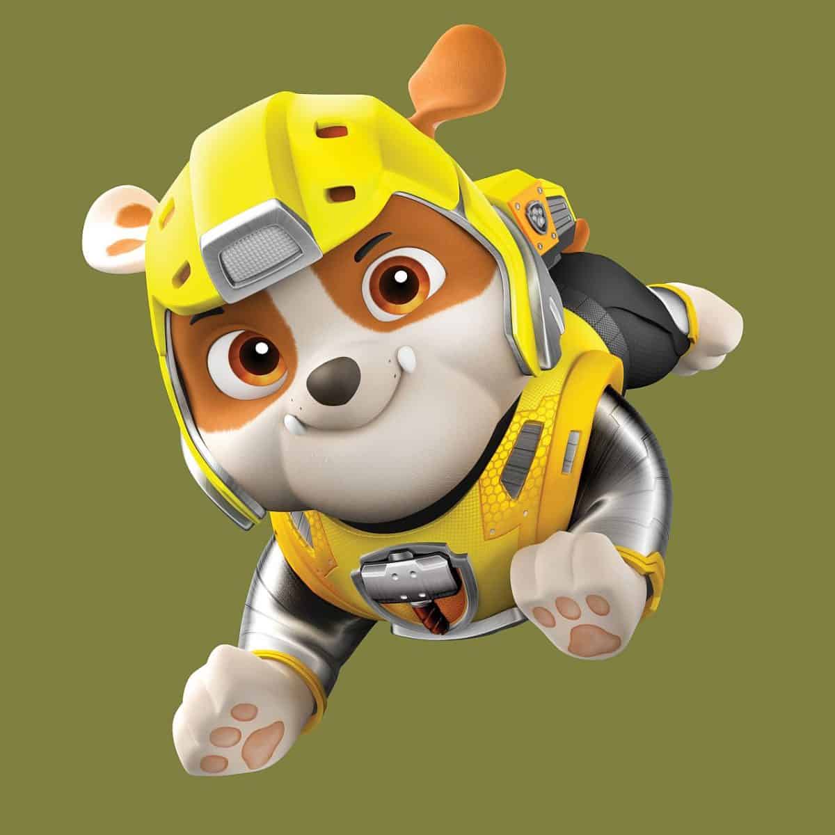 Rubble, der mit seinem Bagger von nichts gestoppt werden kann. © Paramount Pictures