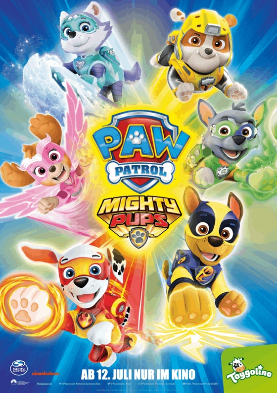 "Paw Patrol – Mighty Pups" | Trailer zum Kinostart