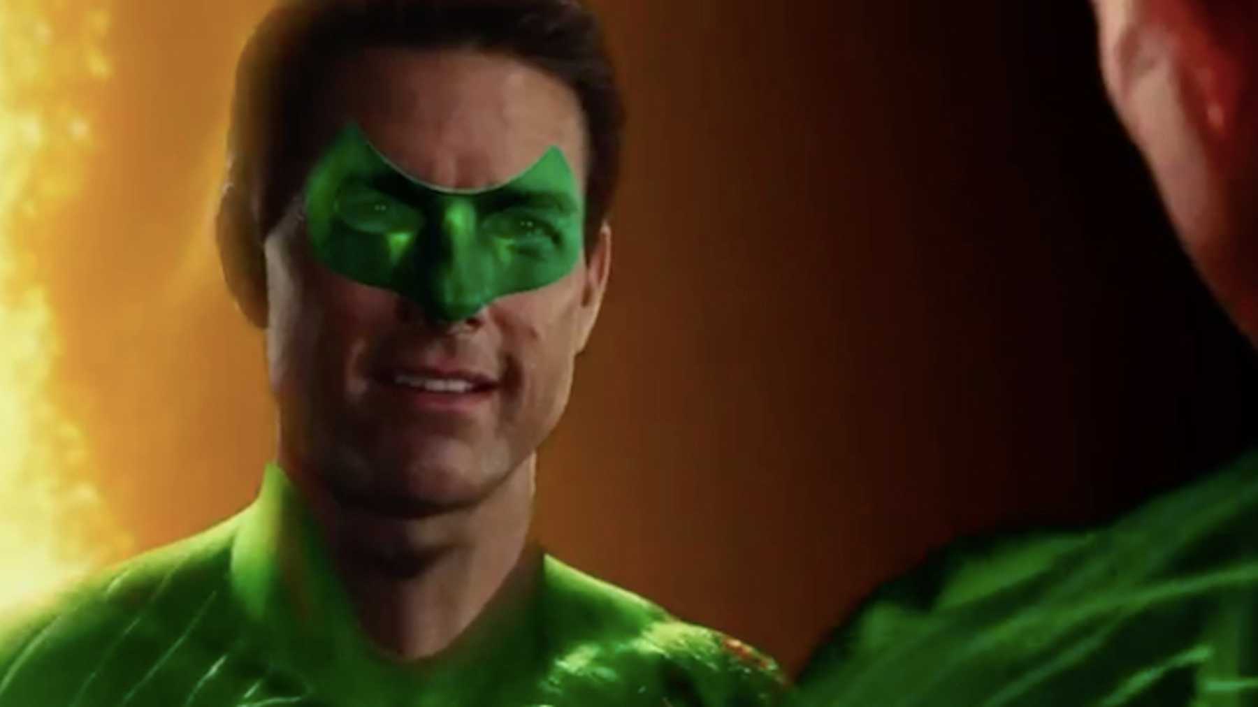 Tom Cruise als Green Lantern im Reynold's Spoof - Cut
