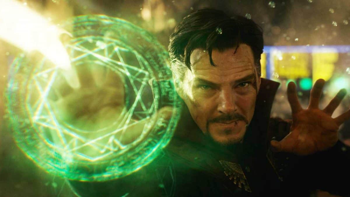 Doctor Strange im dritten Live-Action-Film von Spider-Man auf.