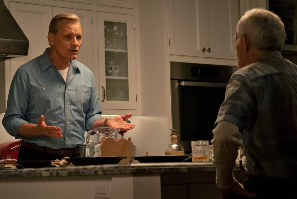 Lance Henriksen und Viggo Mortensen (l.) als Vater-und-Sohn Duo Willis und John in Viggo Mortensens Regiedebüt FALLING.
