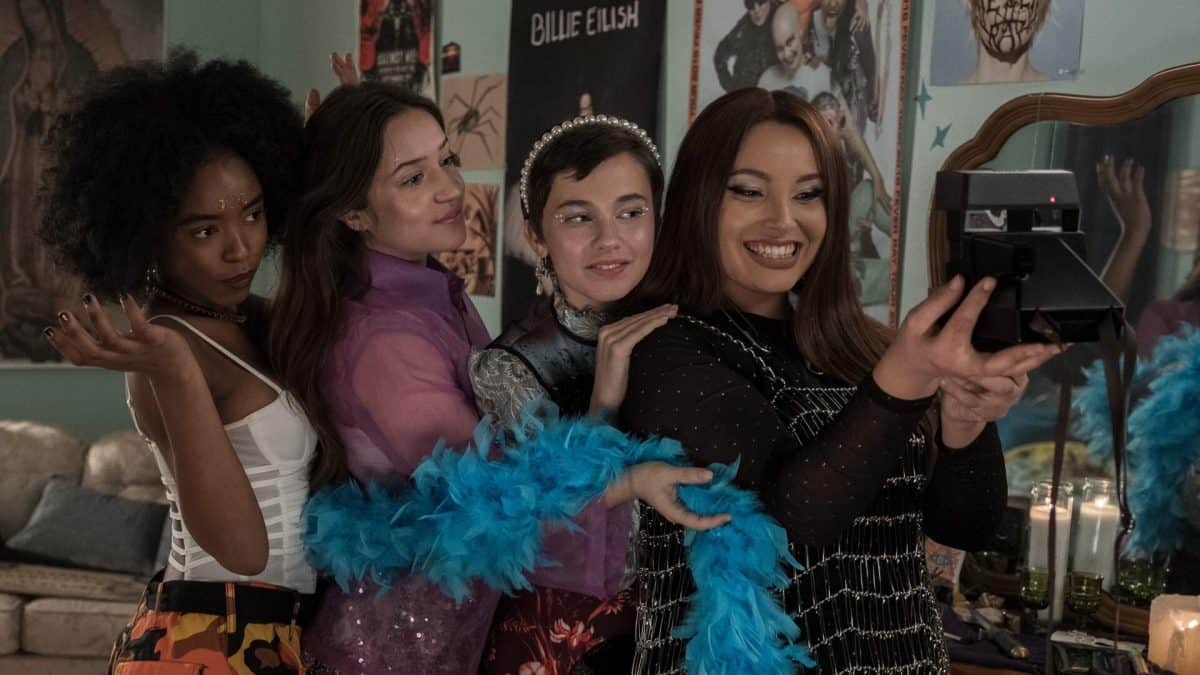 Der Hexenclub macht Fotos