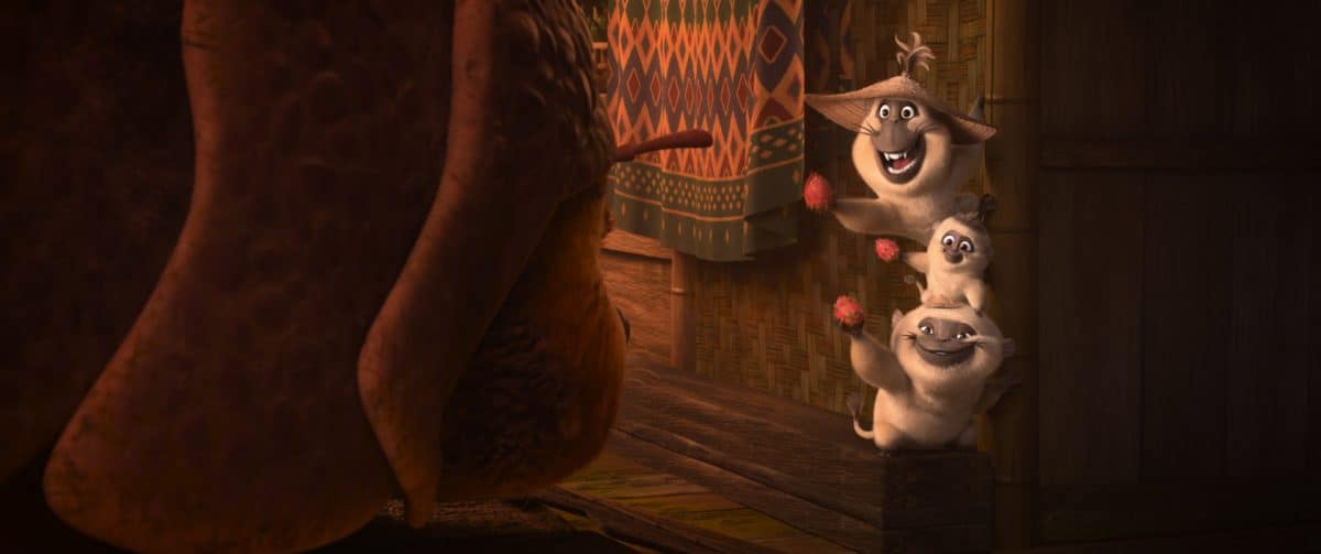 Die drei Ongis, teils Affe, teils Wels, sind einfallsreiche Gauner aus dem Handelshafen von Talon.