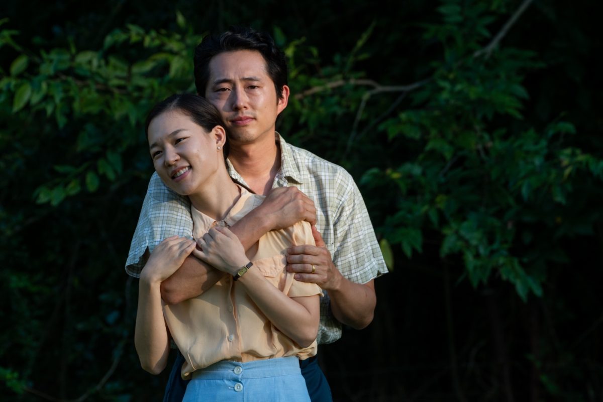 Yeri Han, Steven Yeun in Minari