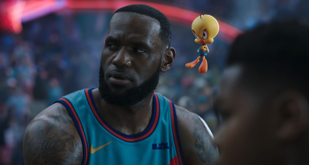 Le Bron James in Space Jam 2