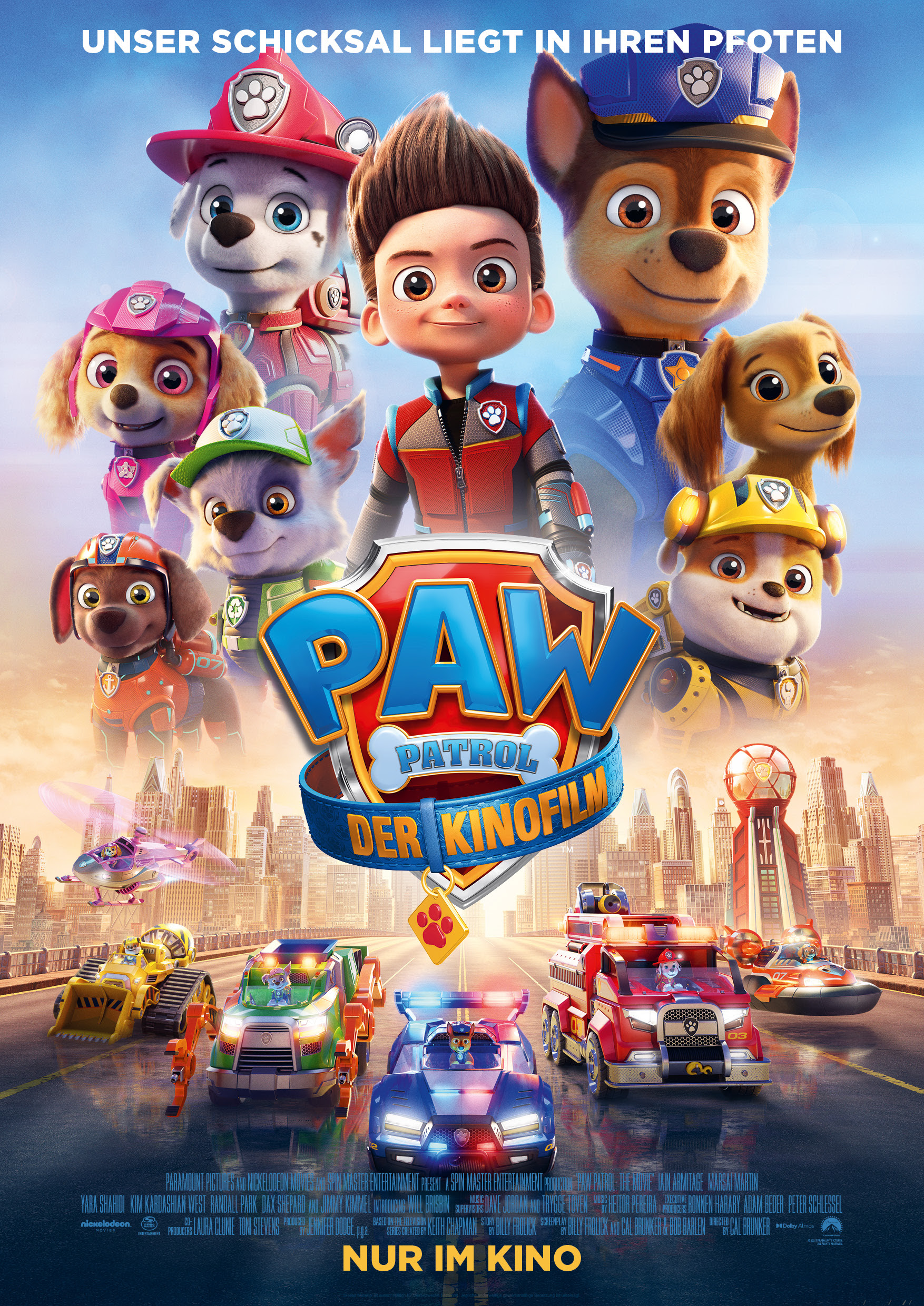 PAW Patrol - Der Kinofilm - Der erste Trailer und Synchronsprecher*innen sind da!