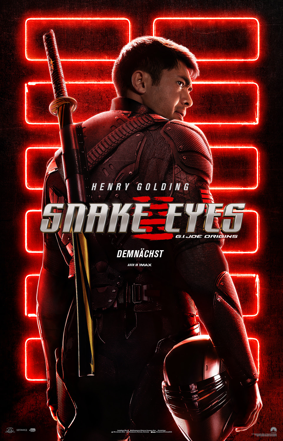 SNAKE EYES: G.I. JOE ORIGINS | Deutscher Trailer und Plakat