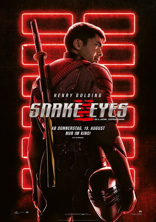 SNAKE EYES: G.I. JOE ORIGINS Neuer Trailer und Featurette