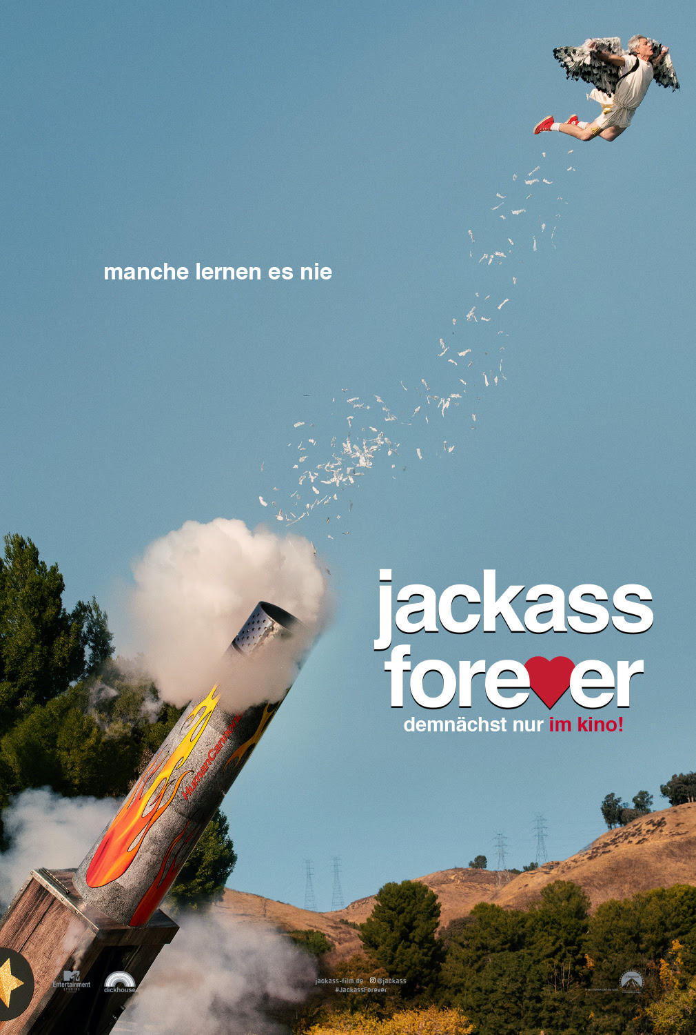 Der neue Jackass Forever Trailer verspricht eine Menge Blödsinn