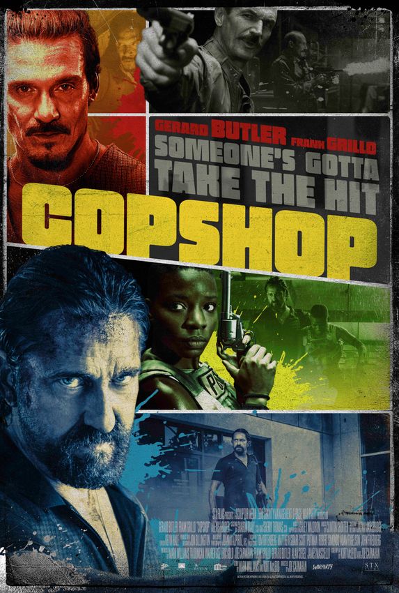 Gerard Butler jagt Frank Grillo im Trailer zu Joe Carnahans Copshop