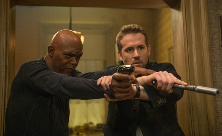 Ryan Reynolds und Samuel Jackson in – Killer’s Bodyguard (2017)