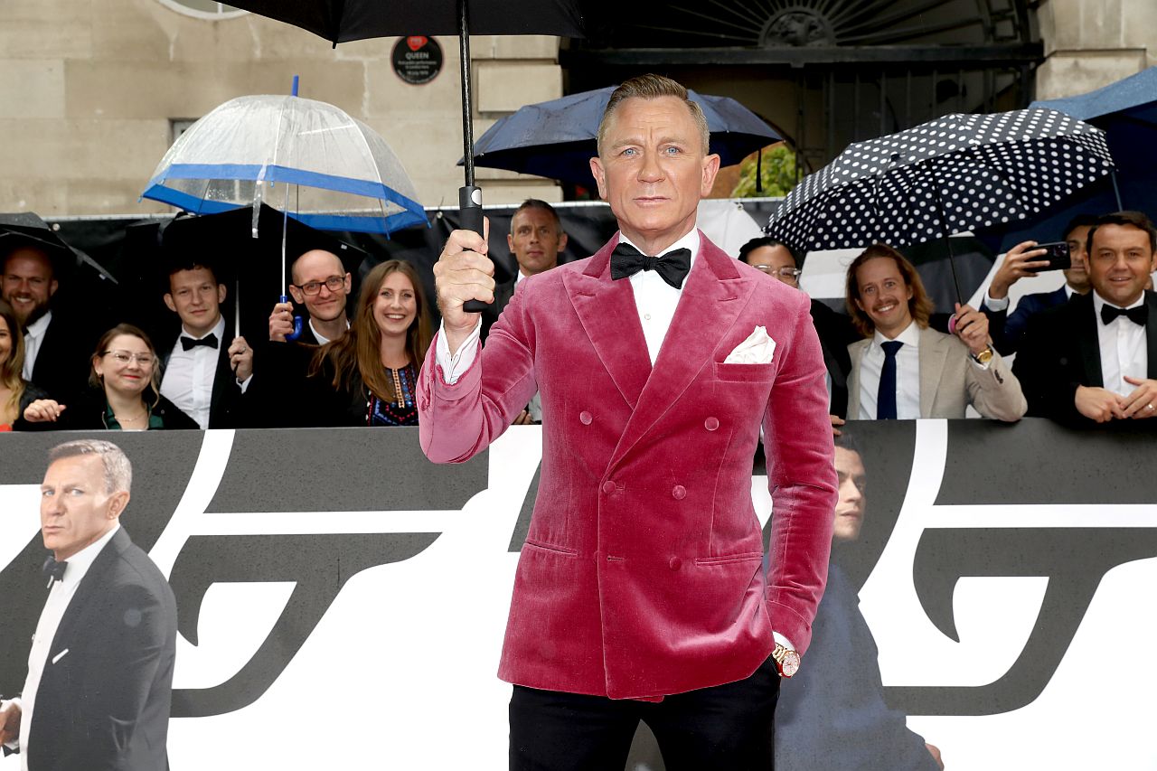 Daniel Craig besucht die Weltpremiere von " KEINE ZEIT ZU STERBEN " in der Royal Albert Hall