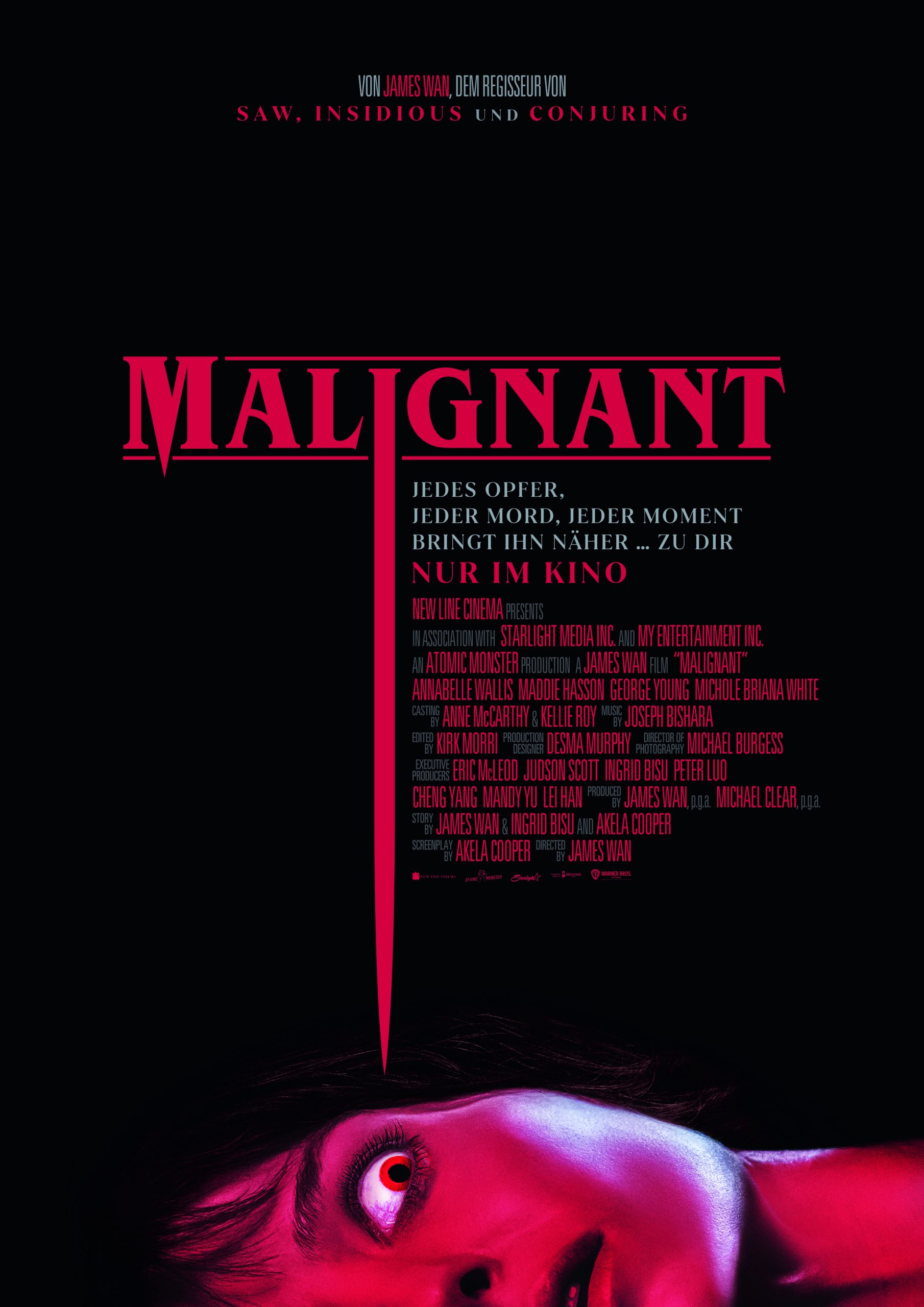 Malignant | Neuer Trailer zum kommenden Horrorfilm von James Wan