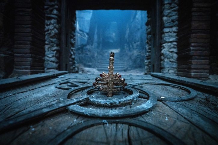 The Cross of the Brotherhood in Columbia Pictures' UNCHARTED