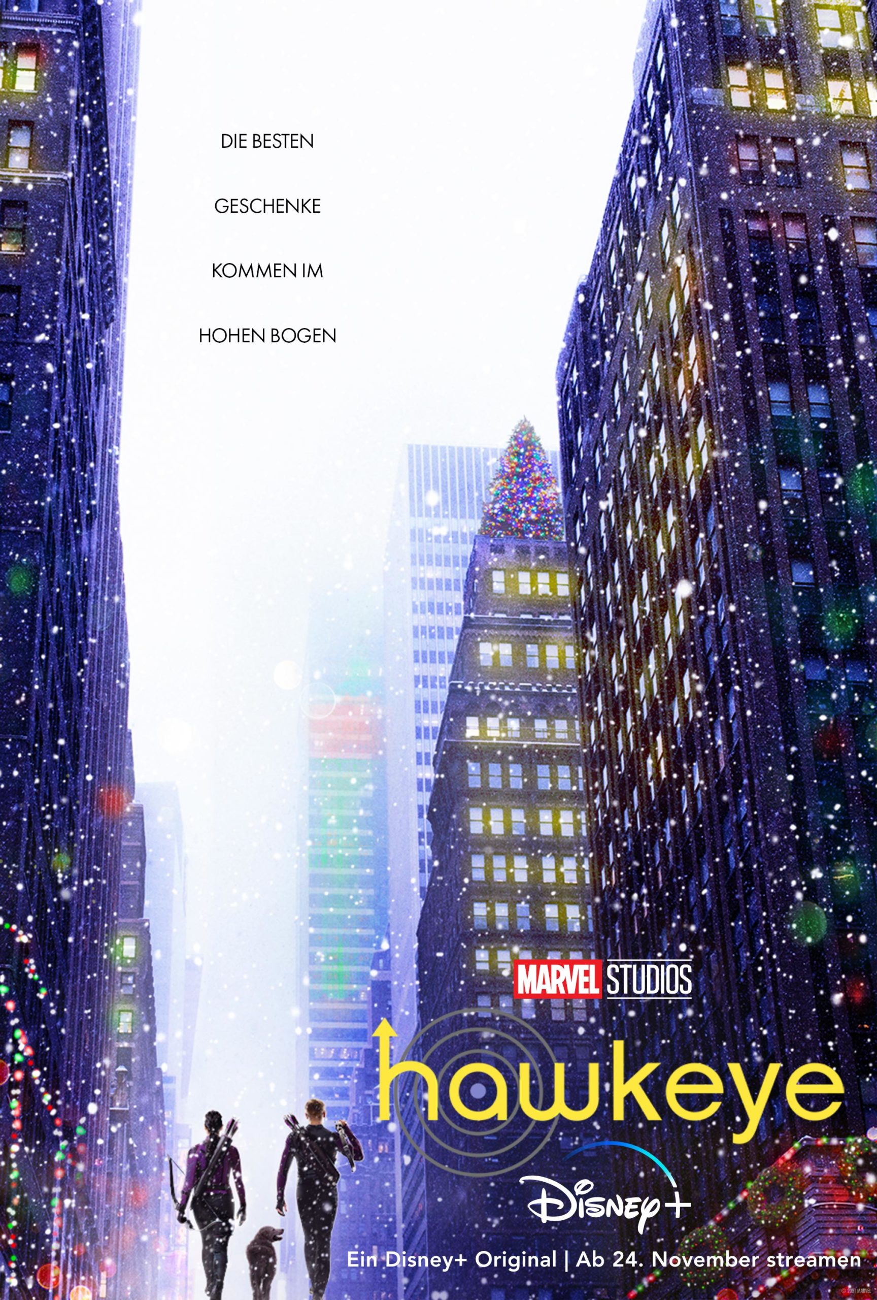 Neuer 60-Sekunden Spot zu"Hawkeye": Start der Serie ist am 24. November