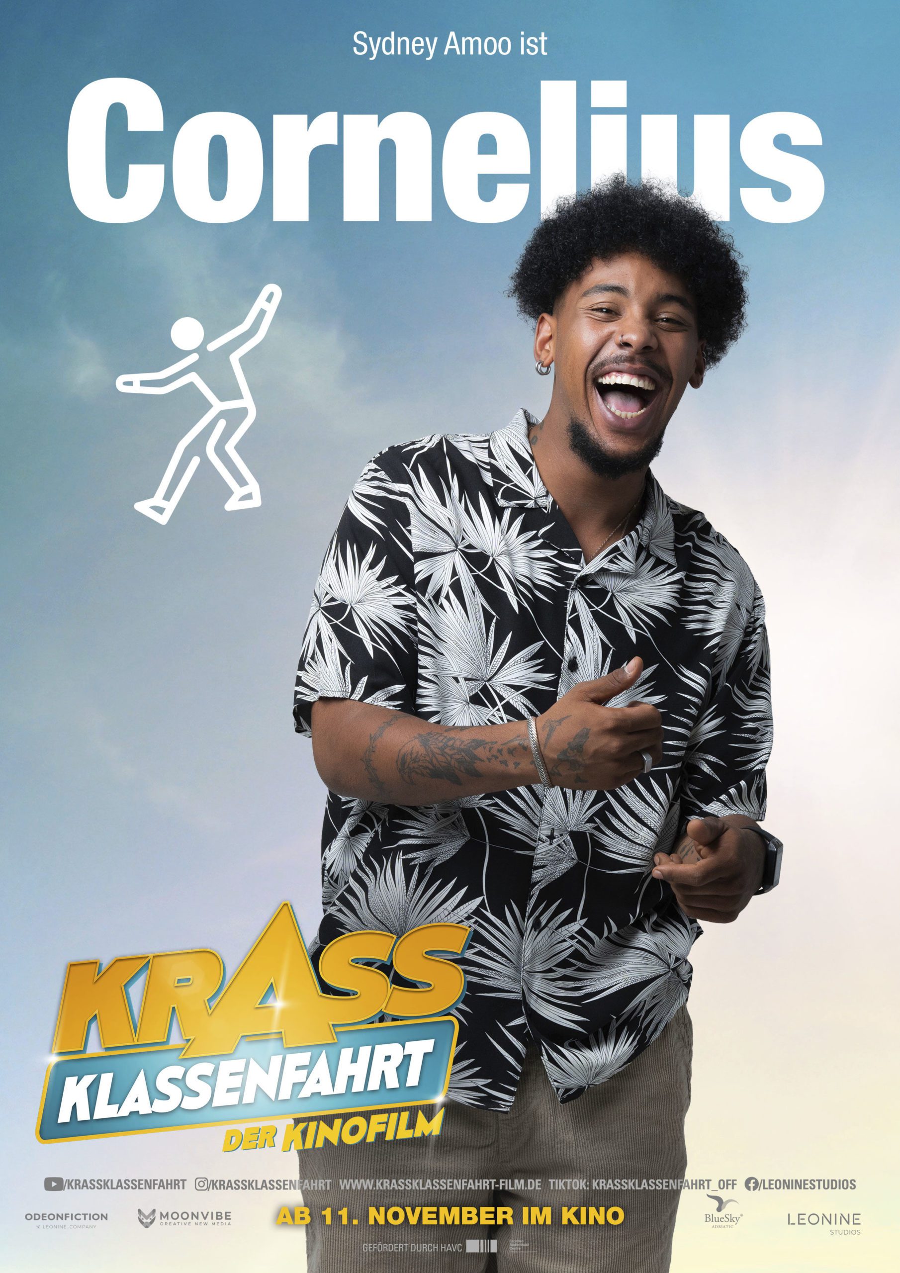Sydney Amoo ist Cornelius is Krass KLassenfahrt