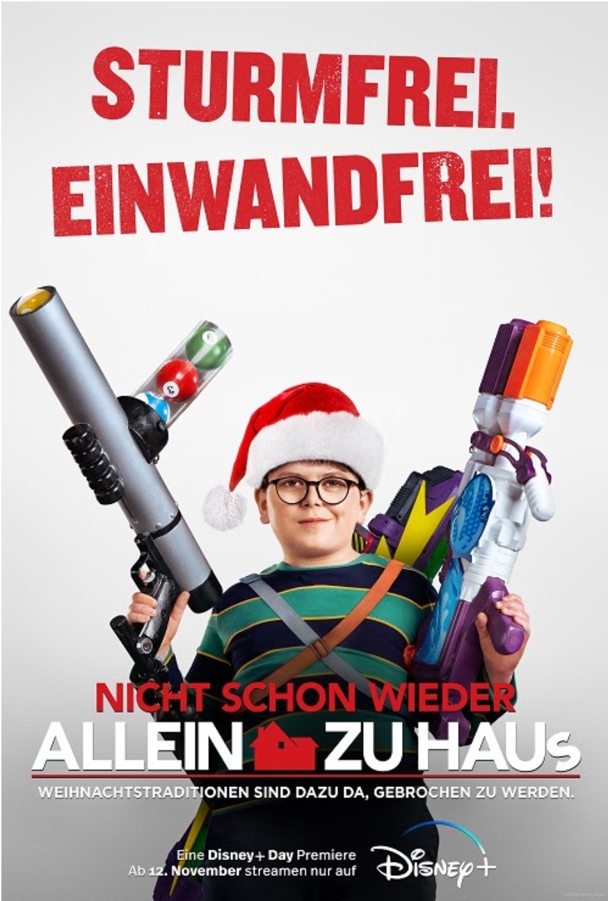 Reboot-Trailer zu "NICHT SCHON WIEDER ALLEIN ZU HAUS": Es ist wieder Weihnachtszeit und erneut wird ein Kind alleine gelassen