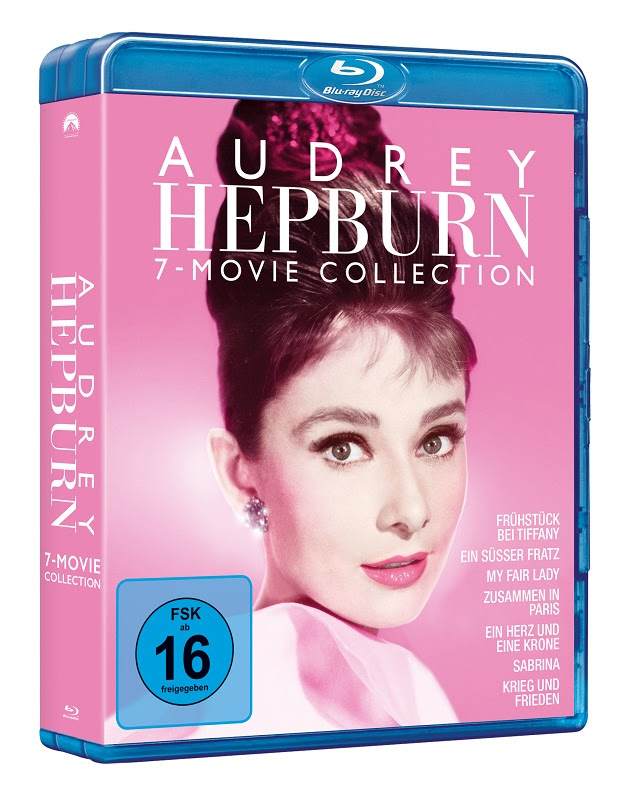 Audrey Hepburn Blu-ray 7 Movie Collection 