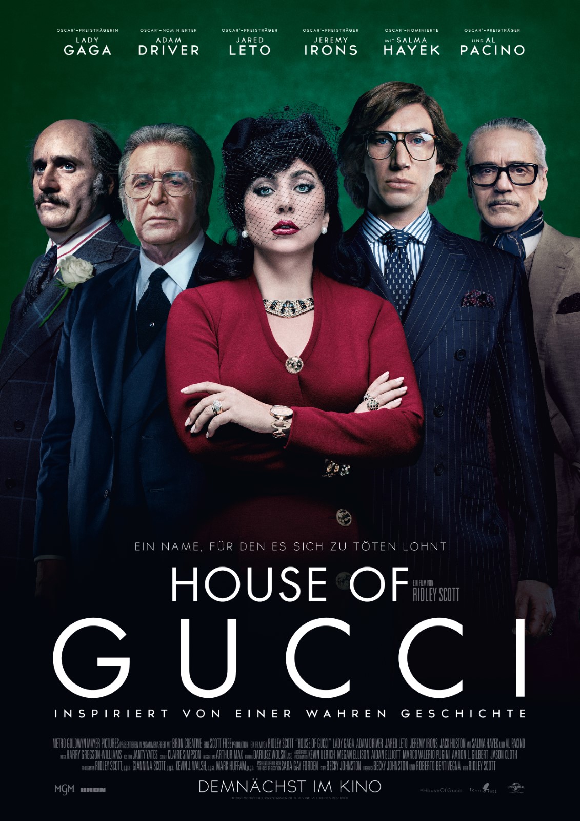"House of Gucci" hat nichts mit Normalität am Hut