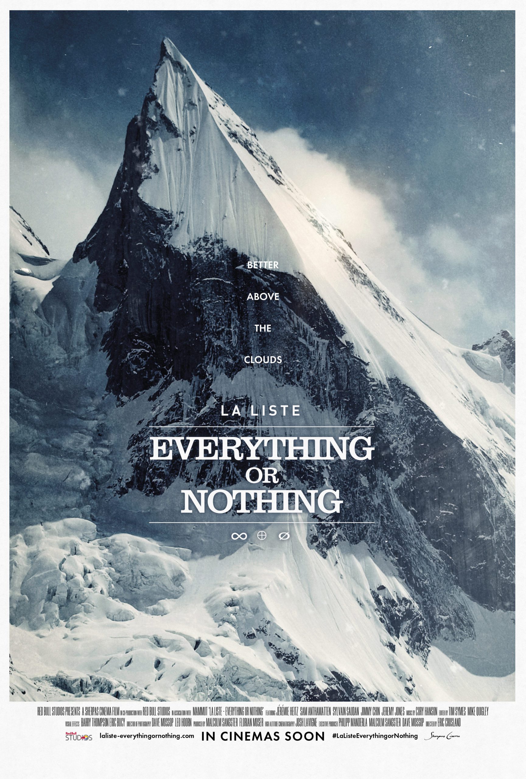 "LA LISTE - EVERYTHING OR NOTHING" mit Extremskifahrer Jérémie Heitz
