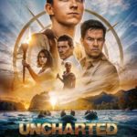 Tom Holland und Mark Wahlberg auf dem Kinoplakat zum Film Uncharted