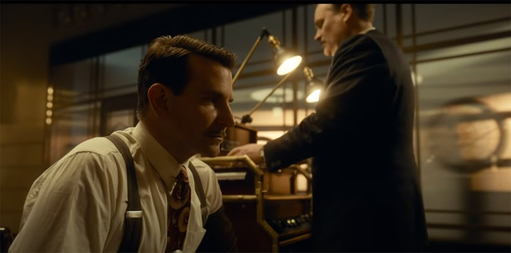 Stan (Bradley Cooper) beim Lügendetektor-Test in "Nightmare Alley"