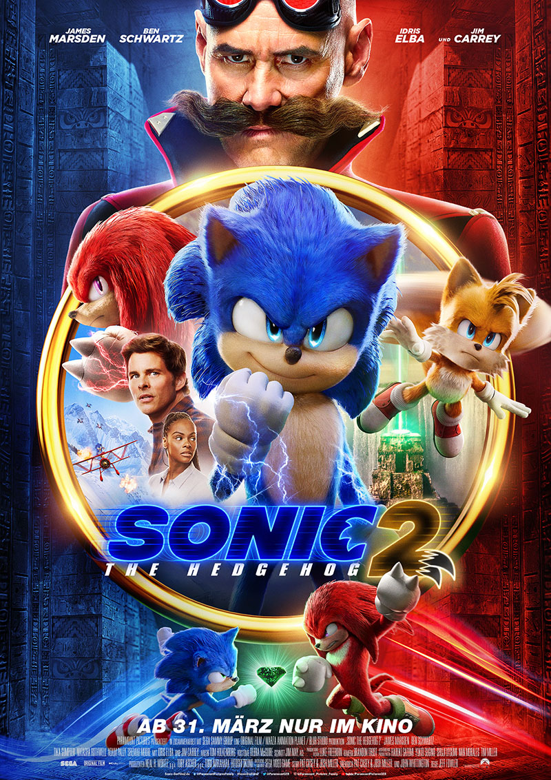 "Sonic The Hedgehog 2" ist in jeder Hinsicht einfach mehr vom Gleichen
