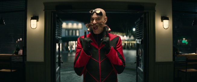 Dr. Ivo Robotnik ( Jim Carrey) in Sonic the hedgehog 2