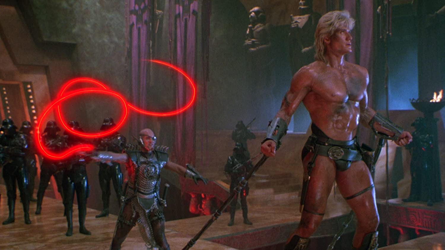 Dolph Lundgren als He-Man in "Masters of the Universe (1987)