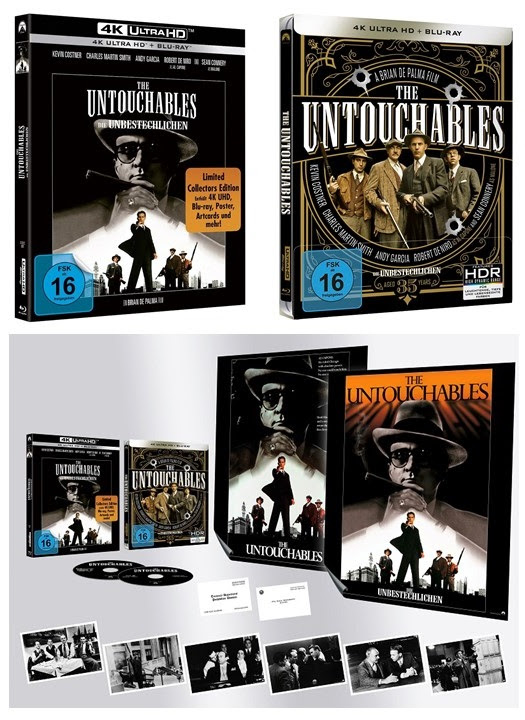 The Untouchables - Die Unbestechlichen: Ab 9. Juni erstmals als 4K UHD