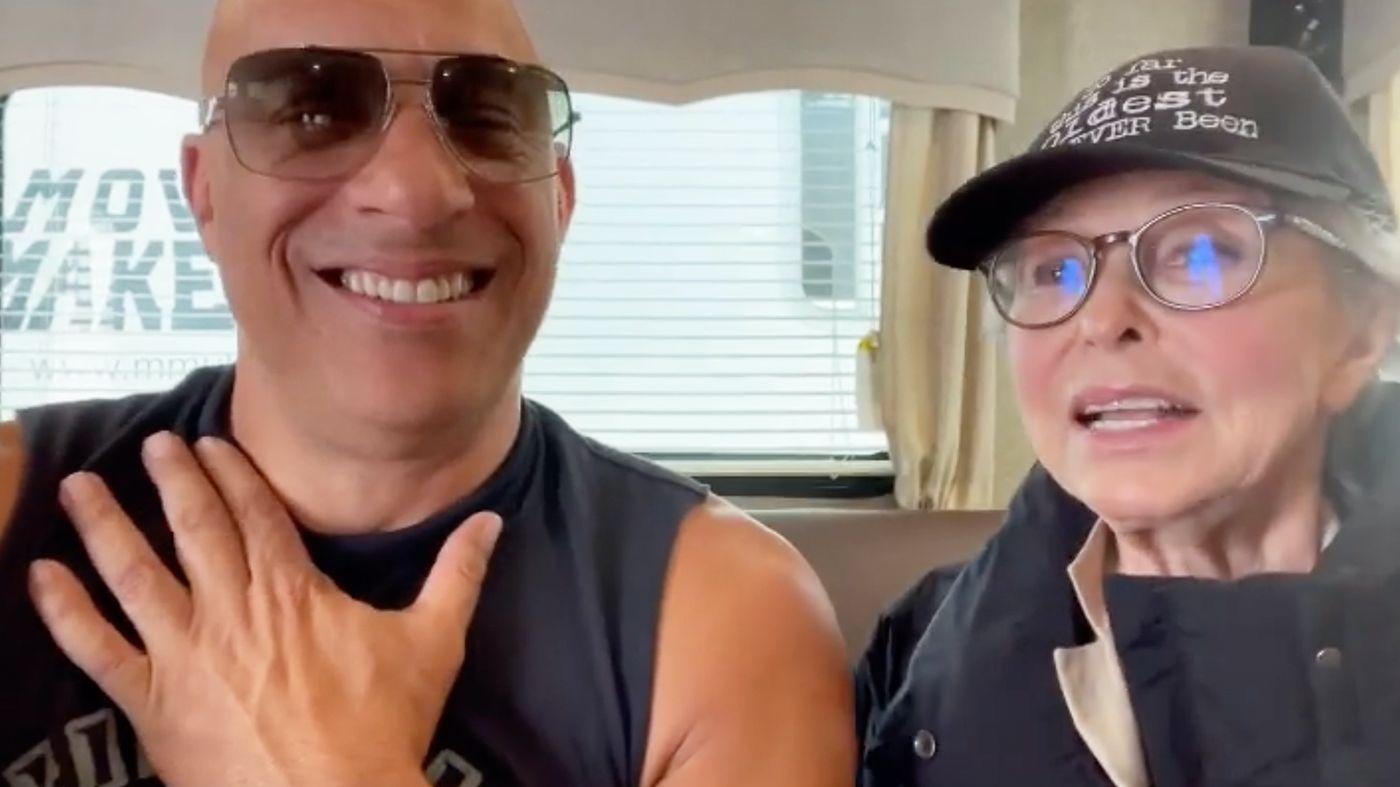 (L-R) Vin Diesel und Rita Moreno