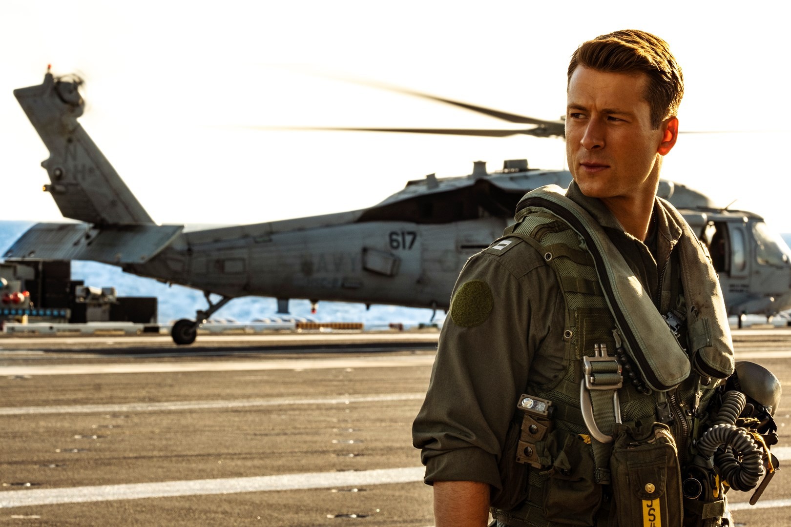 Glen Powell ist "Hangman" in Top Gun: Maverick