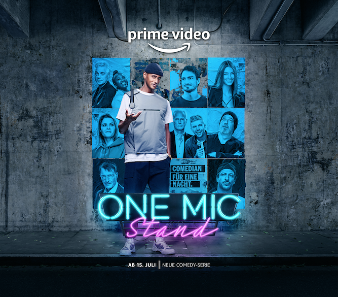 Amazon Original Comedy-Show One Mic Stand startet am 15. Juli bei Prime Video