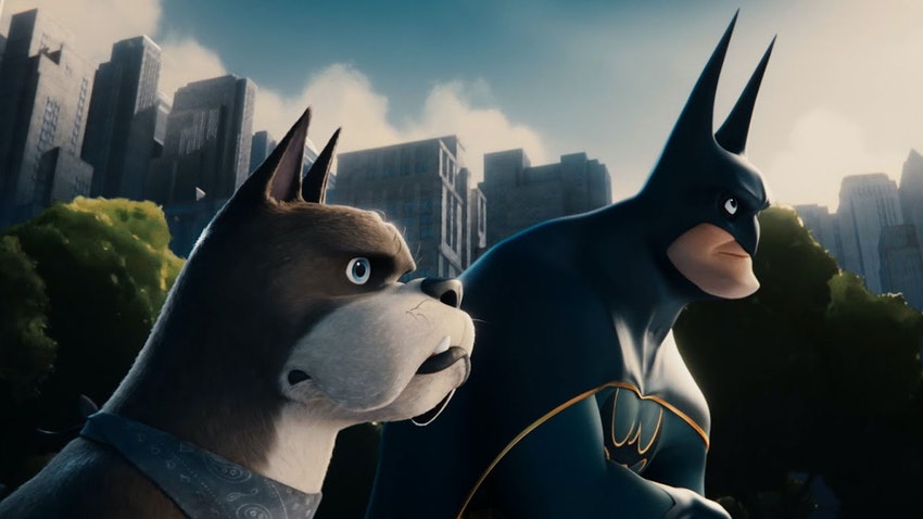 Hund Ace und Batman