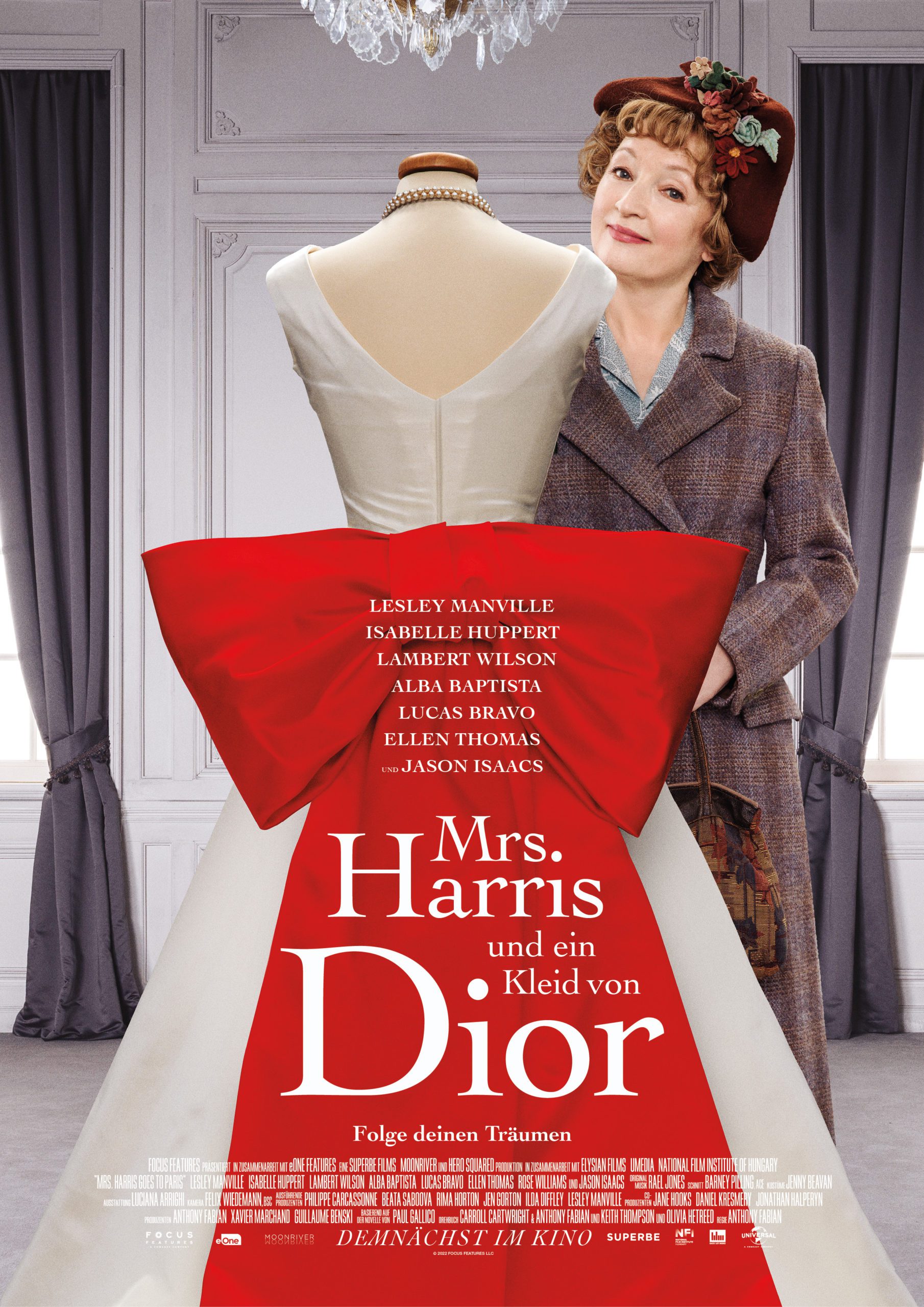Erster Trailer zu "MRS. HARRIS UND EIN KLEID VON DIOR" - Kinostart am 10. November 2022