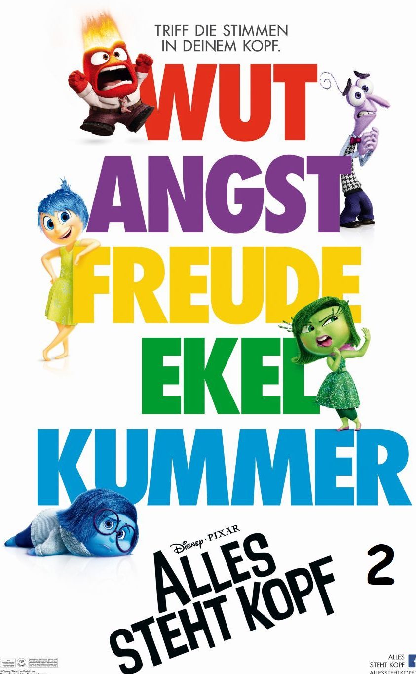 "Alles Steht Kopf 2" offiziell von Pixar bestätigt