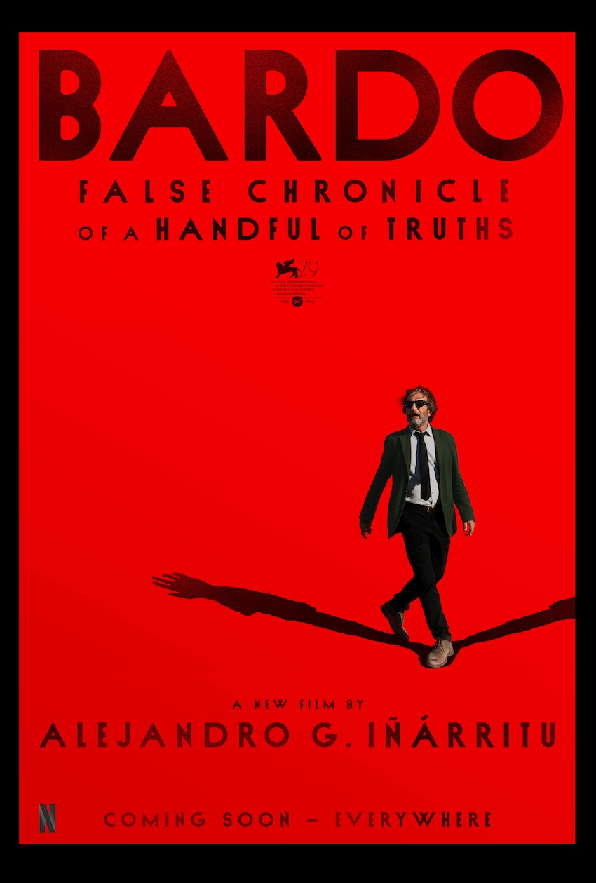 "BARDO" -  Neuer Alejandro González Iñárritu Film ab 16. Dezember auf Netflix
