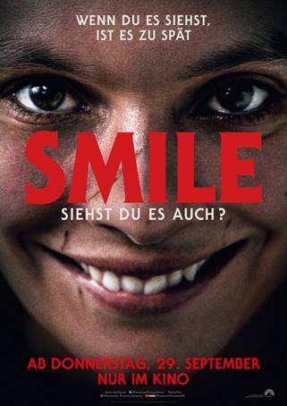 "Smile - Siehst du es auch ?" - Erste Bilder und ein Blick auf die Figuren des Horror-Thrillers