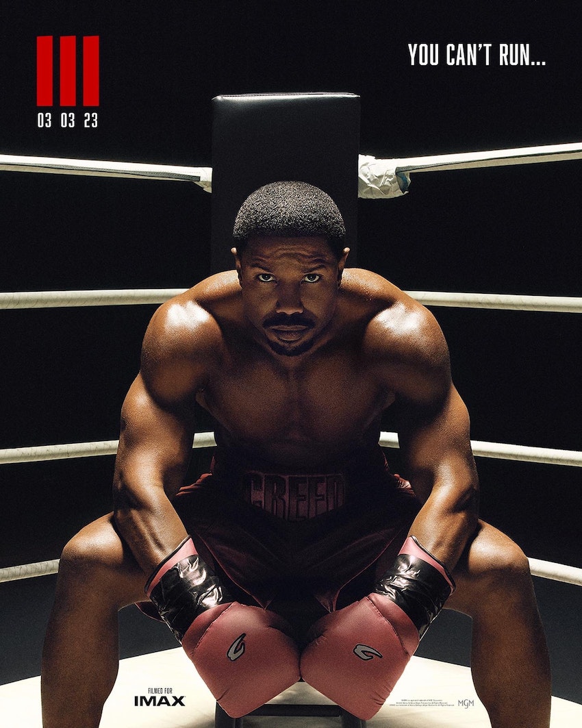 Creed III - Erste Poster zeigen Michael B. Jordan gegen Jonathan Majors