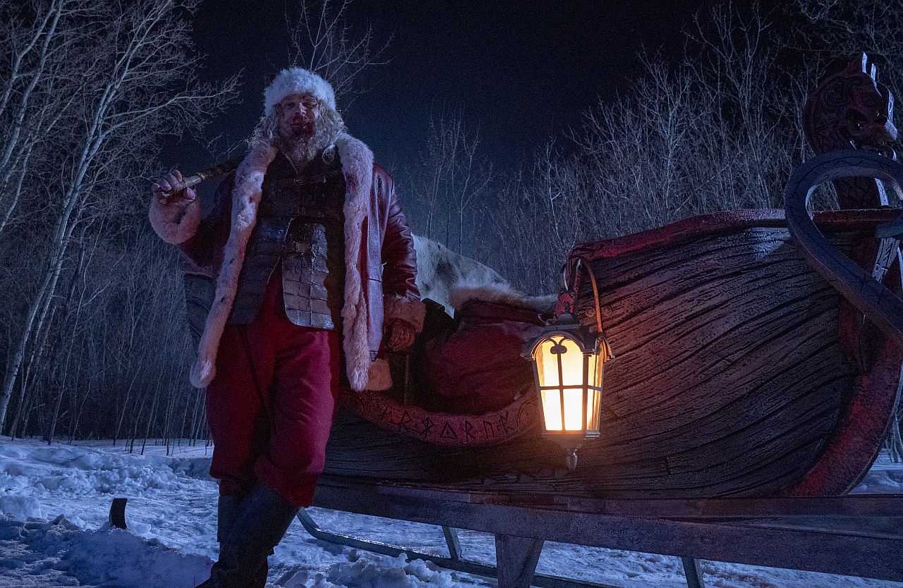 David Harbour als Weihnachtsmann