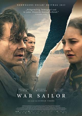 War Sailor: Deutscher Teaser zum norwegischen Oscar - Kandidaten. Ab 09. Februar im Kino!