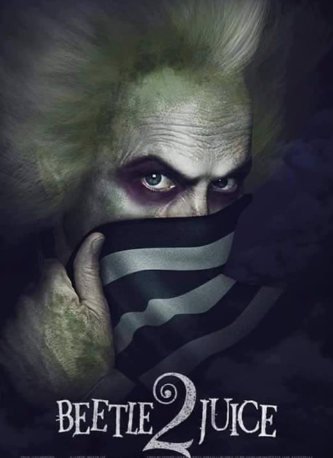 Beetlejuice 2 - Poster mit Michael Keaton