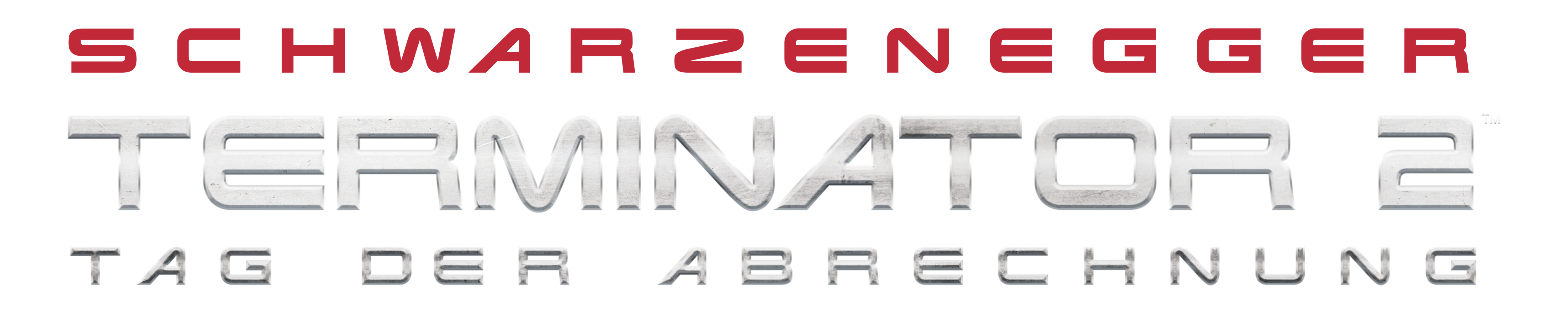 Terminatror 2 - Tag Der Abrechnung Schriftzug