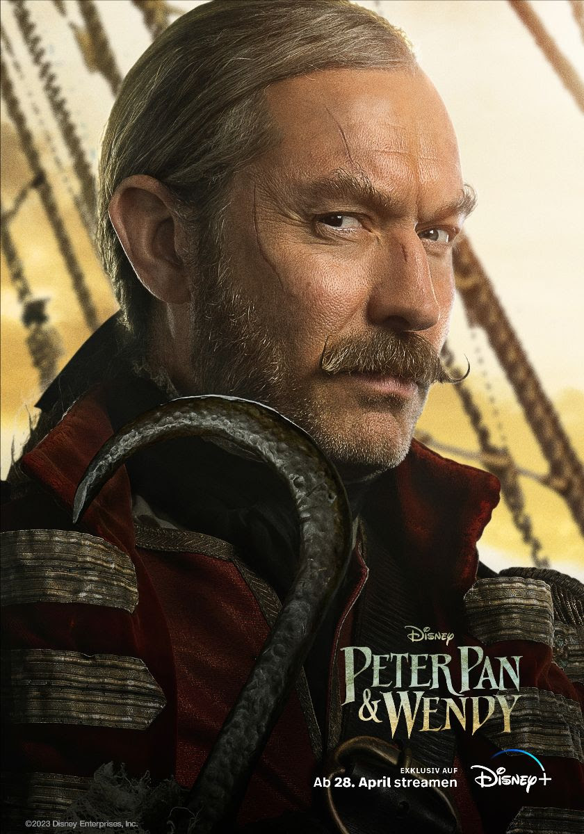 Käpt`n Hook (Jude Law) in Peter Pan & Wendy