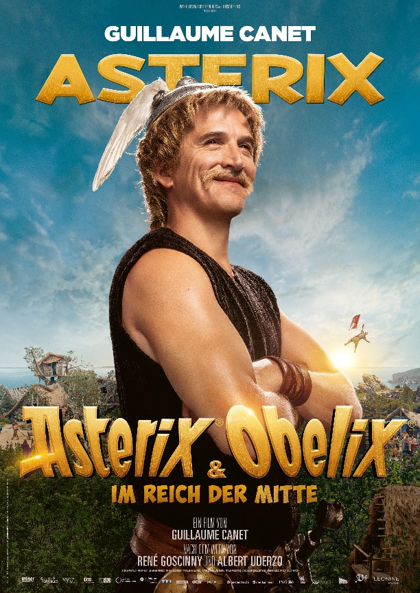 Guillaume Canet als Asterix in Asterix & Obelix im Reich der Mitte