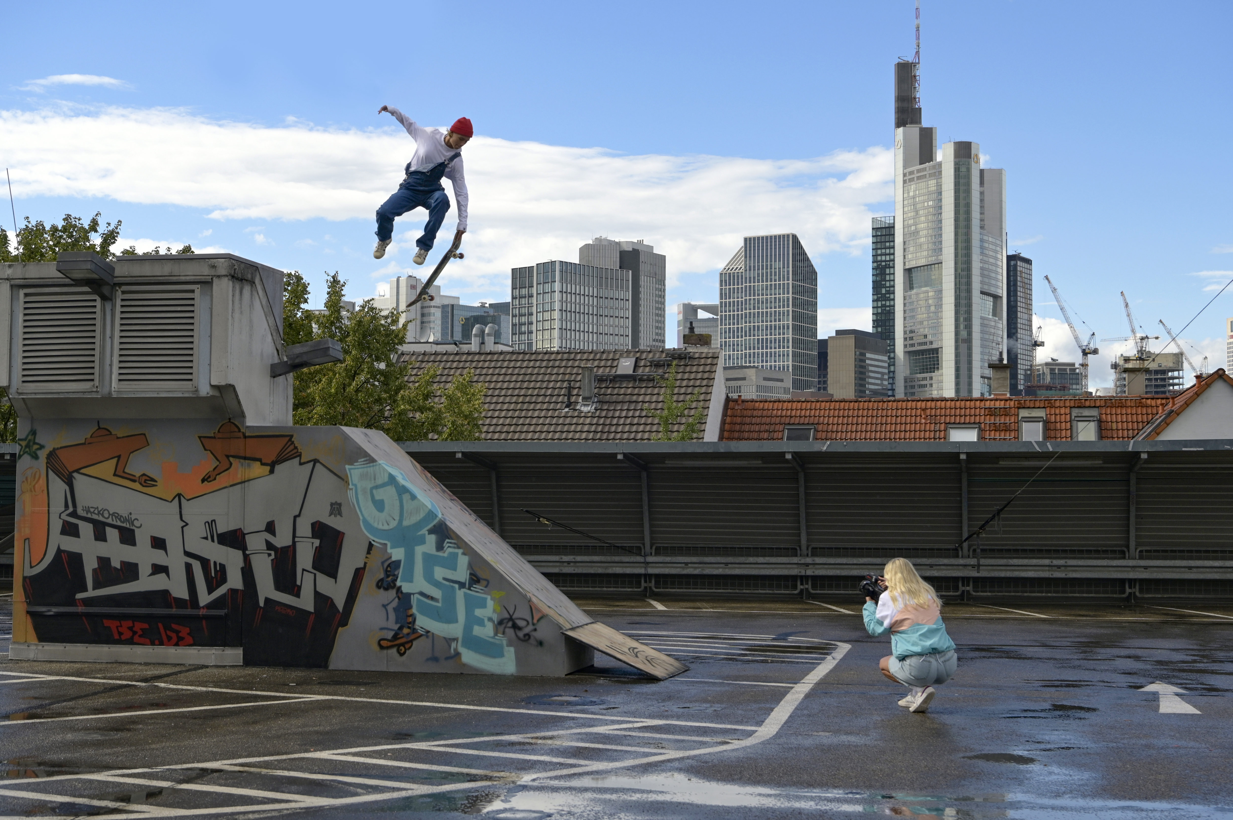 Filmszene Skaterpark in GET UP