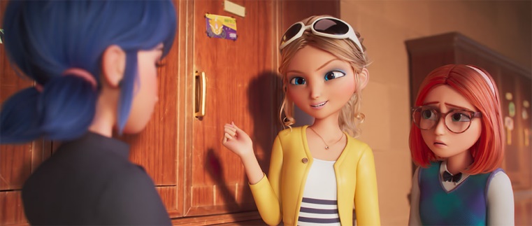 Chloé Bourgeois aus Ladybug und Cat Noir Animationsfilm