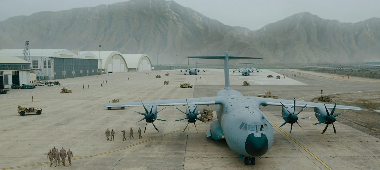 US Stützpunkt im Film The Covenant von Guy Ritchie.